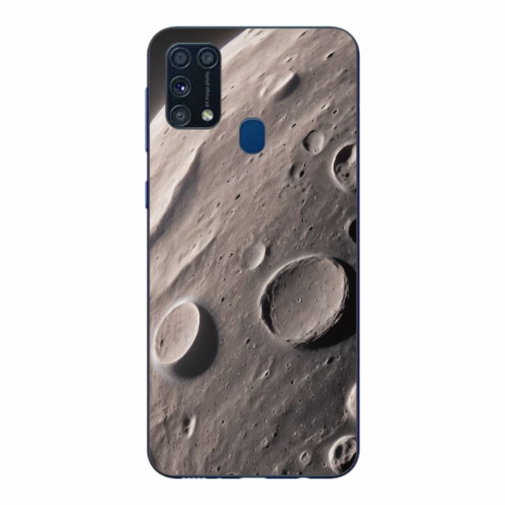 Husa compatibila cu Samsung Galaxy M21S, M31 Silicon Gel Tpu Model Moon Surface