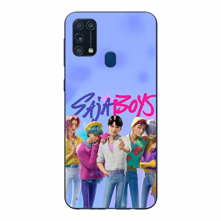 Husa compatibila cu Samsung Galaxy M21S, M31 Silicon Gel Tpu Model KPop Demon Hunters Saja Boys
