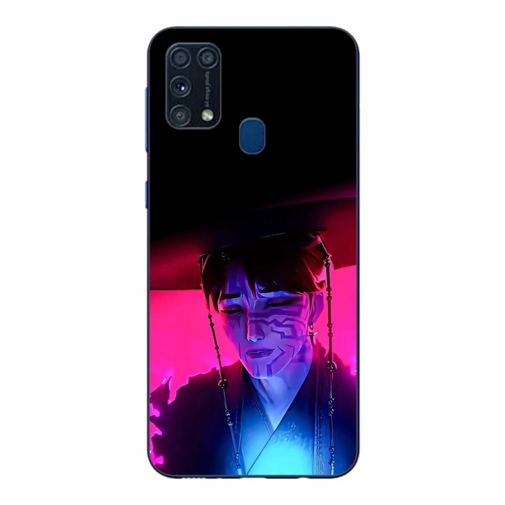 Husa compatibila cu Samsung Galaxy M21S, M31 Silicon Gel Tpu Model KPop Demon Hunters Jinu Universe