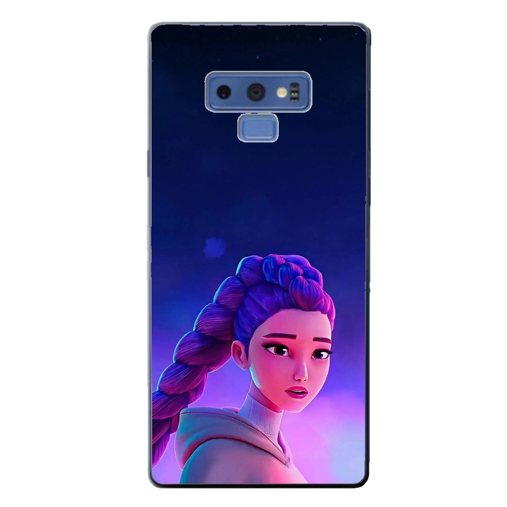 Husa compatibila cu Samsung Galaxy Note 9 Silicon Gel Tpu Model KPop Demon Hunters Rumi Sunset