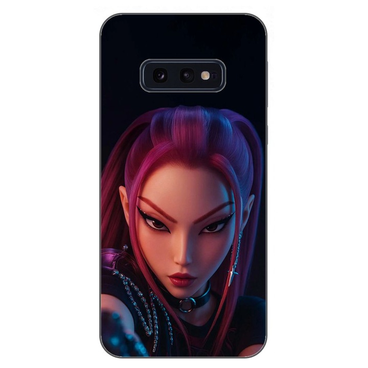 Husa compatibila cu Samsung Galaxy S10e Silicon Gel Tpu Model KPop Demon Hunters Beautiful Mira