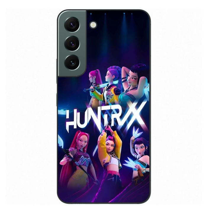 Husa compatibila cu Samsung Galaxy S22+ Plus Silicon Gel Tpu Model KPop Demon Hunters HuntrXX