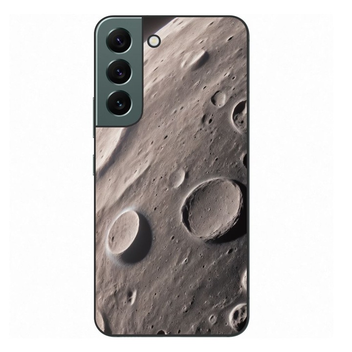 Husa compatibila cu Samsung Galaxy S22+ Plus Silicon Gel Tpu Model Moon Surface