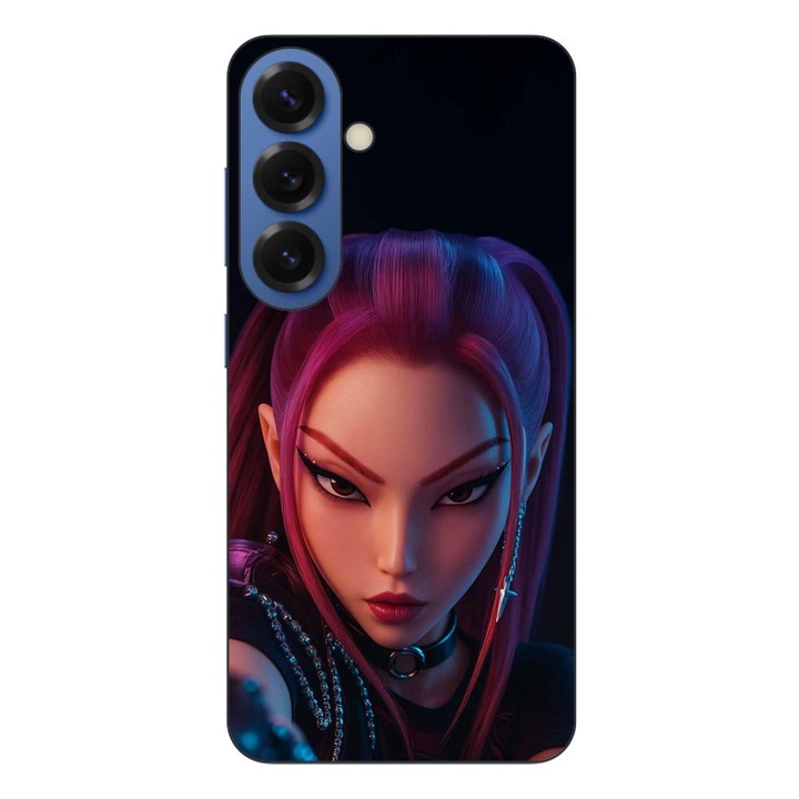 Husa compatibila cu Samsung Galaxy S25 Silicon Gel Tpu Model KPop Demon Hunters Beautiful Mira