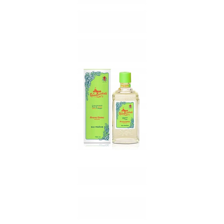 Apa de colonie Alvarez Gomez Agua de Colonia Concentrada Eau Fraiche, EDC spray, unisex, Verde, 750 ml