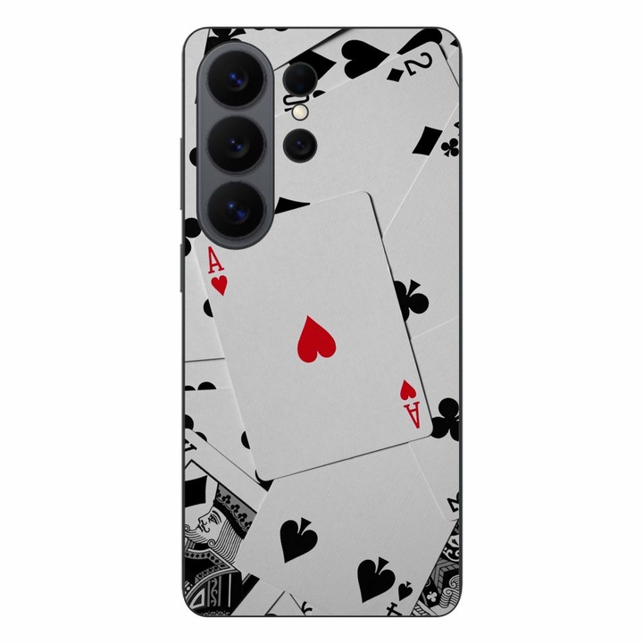 Husa compatibila cu Samsung Galaxy S26 Ultra Silicon Gel Tpu Model Carti Poker