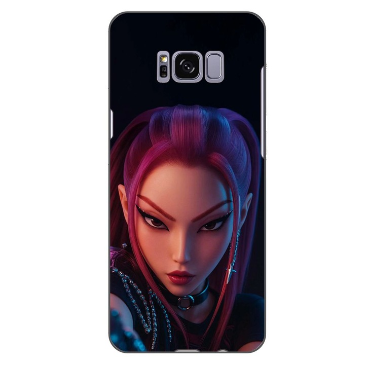 Husa compatibila cu Samsung Galaxy S8 Silicon Gel Tpu Model KPop Demon Hunters Beautiful Mira
