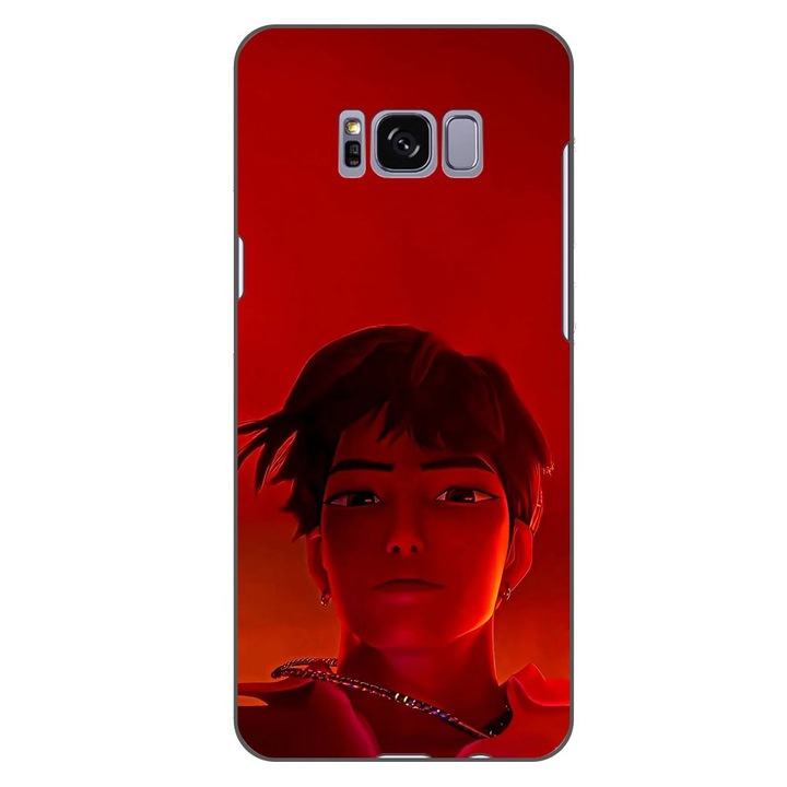 Husa compatibila cu Samsung Galaxy S8 Silicon Gel Tpu Model KPop Demon Hunters Jinu Red