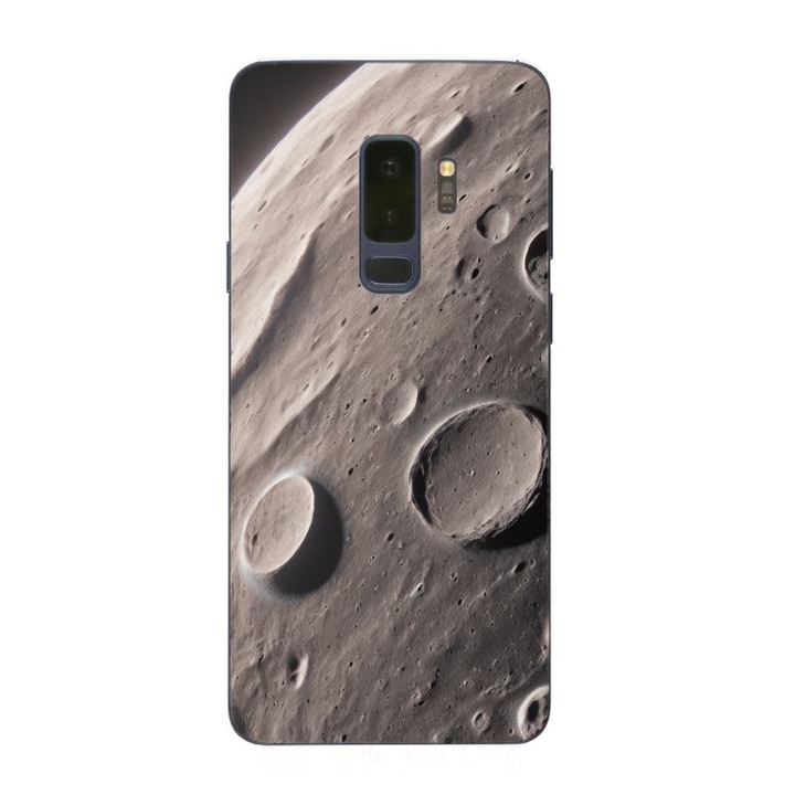 Husa compatibila cu Samsung Galaxy S9 Plus Silicon Gel Tpu Model Moon Surface