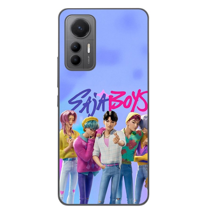 Husa compatibila cu Xiaomi 12 Lite Silicon Gel Tpu Model KPop Demon Hunters Saja Boys