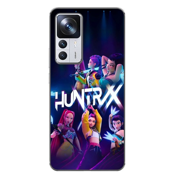 Husa compatibila cu Xiaomi 12T, 12T Pro Silicon Gel Tpu Model KPop Demon Hunters HuntrXX