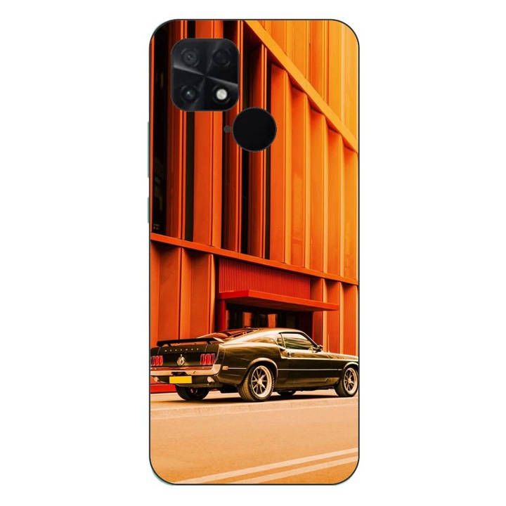 Husa compatibila cu Xiaomi Poco C40 Silicon Gel Tpu Model Mustang Sunset