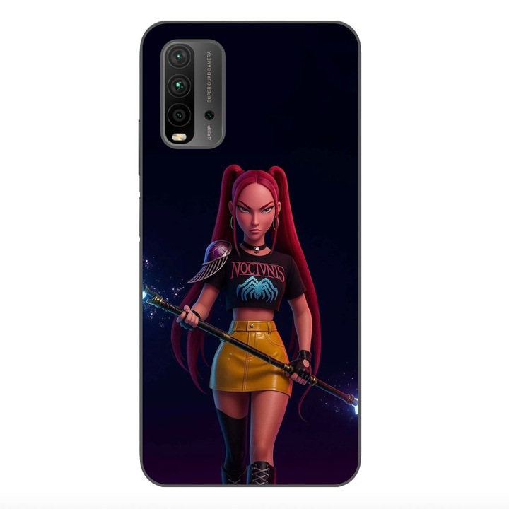 Husa compatibila cu Xiaomi Redmi 9T Silicon Gel Tpu Model KPop Demon Hunters Mira Fight