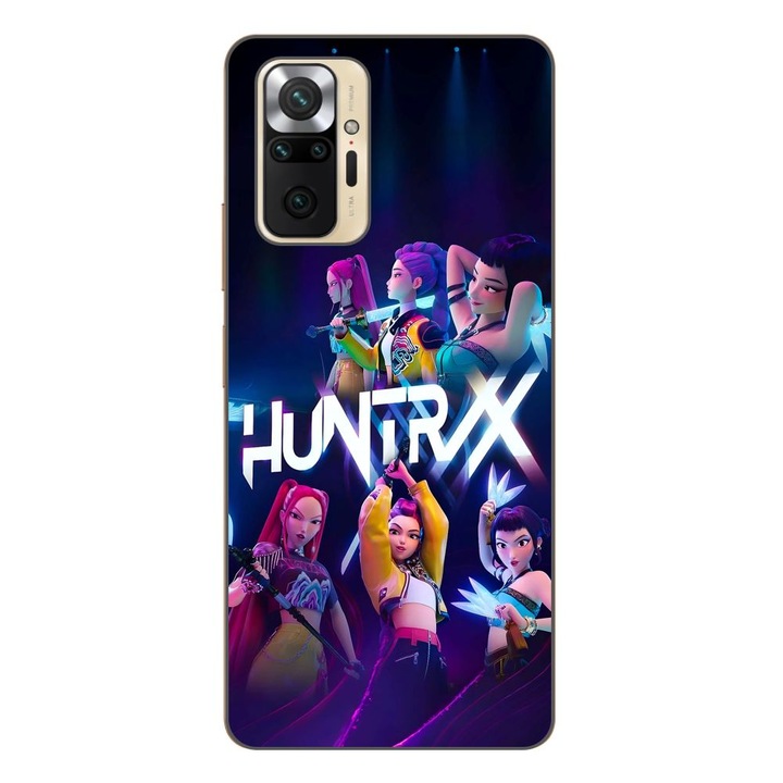 Husa compatibila cu Xiaomi Redmi Note 10 Pro Silicon Gel Tpu Model KPop Demon Hunters HuntrXX
