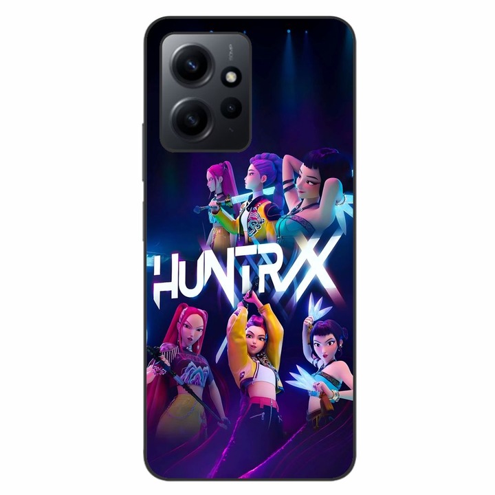 Husa compatibila cu Xiaomi Redmi Note 12 4G Silicon Gel Tpu Model KPop Demon Hunters HuntrXX