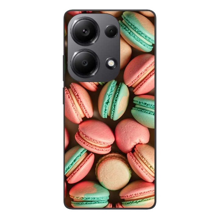 Husa compatibila cu Xiaomi Redmi Note 13 Pro 4G Silicon Gel Tpu Model Tasty Macarons