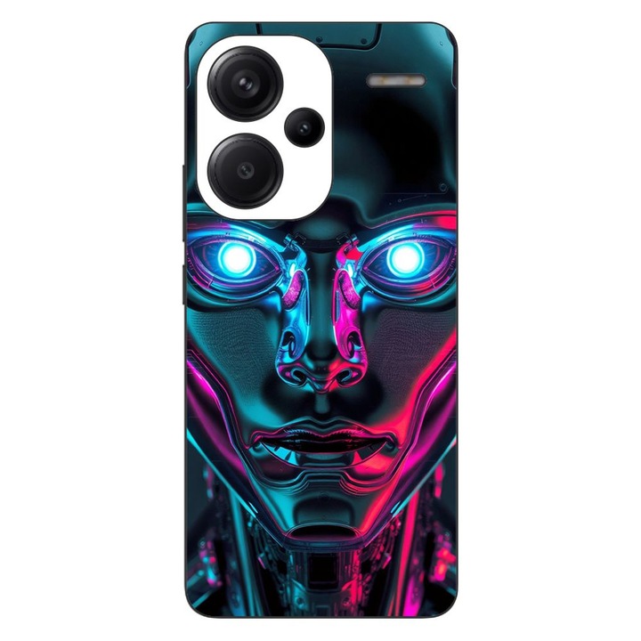 Husa compatibila cu Xiaomi Redmi Note 13 Pro Plus Silicon Gel Tpu Model Chrome Humanoid
