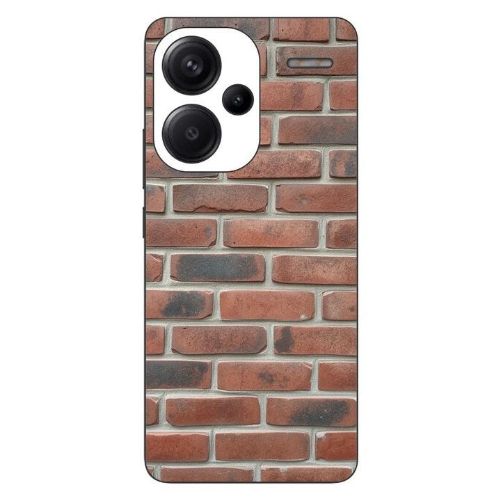 Husa compatibila cu Xiaomi Redmi Note 13 Pro Plus Silicon Gel Tpu Model Brick Wall