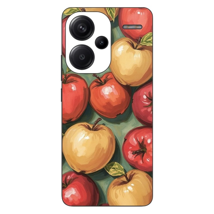 Husa compatibila cu Xiaomi Redmi Note 13 Pro Plus Silicon Gel Tpu Model Painted compatibila cu Apples