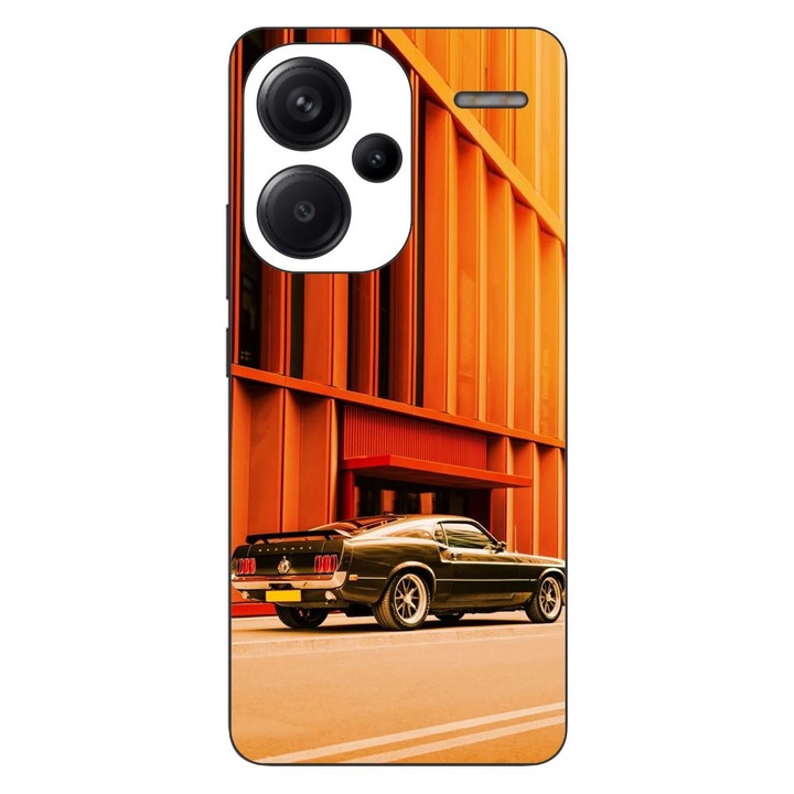 Husa compatibila cu Xiaomi Redmi Note 13 Pro Plus Silicon Gel Tpu Model Mustang Sunset