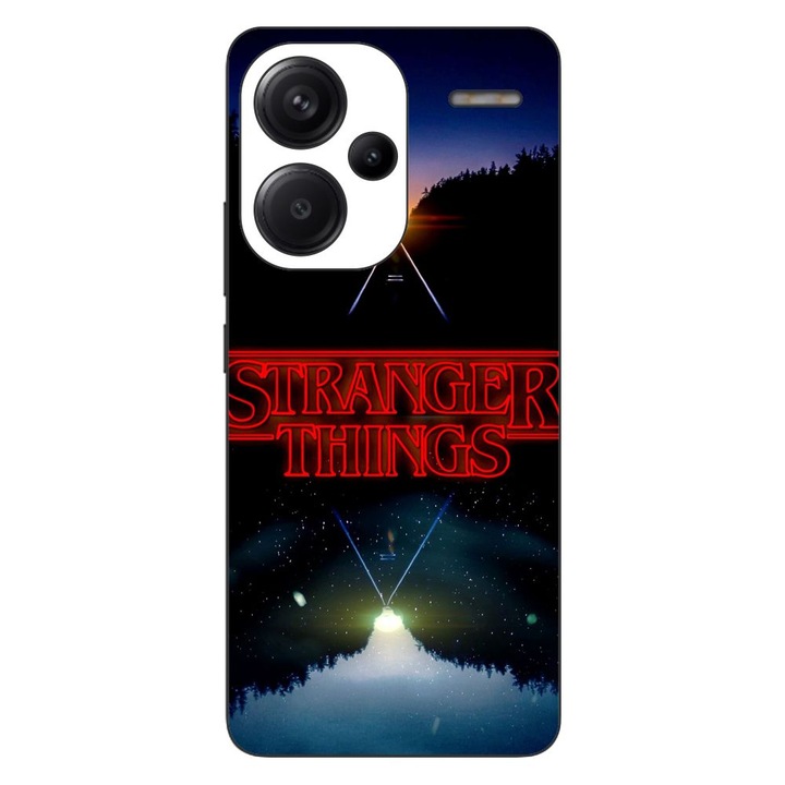 Husa compatibila cu Xiaomi Redmi Note 13 Pro Plus Silicon Gel Tpu Model Stranger Things Sunset