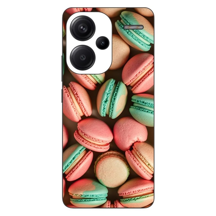 Husa compatibila cu Xiaomi Redmi Note 13 Pro Plus Silicon Gel Tpu Model Tasty Macarons