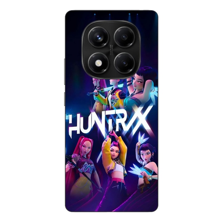 Husa compatibila cu Xiaomi Redmi Note 14 Pro 4G Silicon Gel Tpu Model KPop Demon Hunters HuntrXX