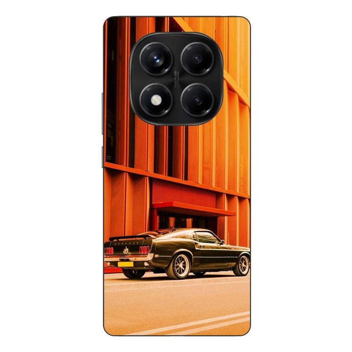 Husa compatibila cu Xiaomi Redmi Note 14 Pro 4G Silicon Gel Tpu Model Mustang Sunset