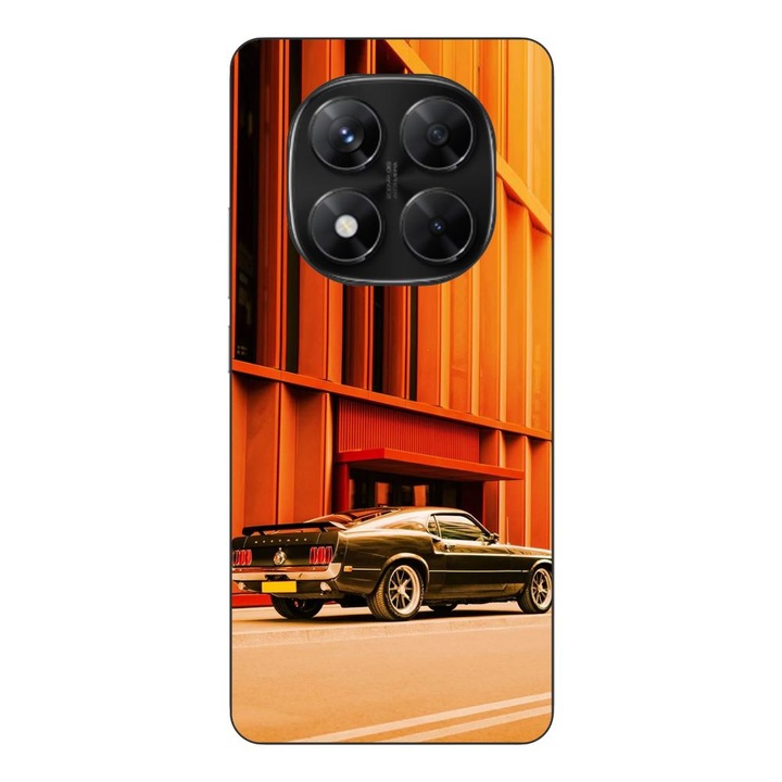 Husa compatibila cu Xiaomi Redmi Note 14 Pro 5G Silicon Gel Tpu Model Mustang Sunset