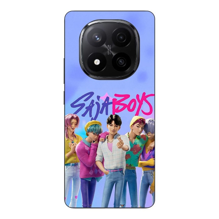 Husa compatibila cu Xiaomi Redmi Note 14 Pro Plus Silicon Gel Tpu Model KPop Demon Hunters Saja Boys