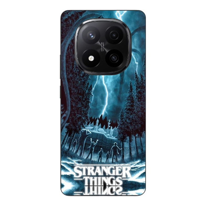 Husa compatibila cu Xiaomi Redmi Note 14 Pro Plus Silicon Gel Tpu Model Stranger Things Storm Monster