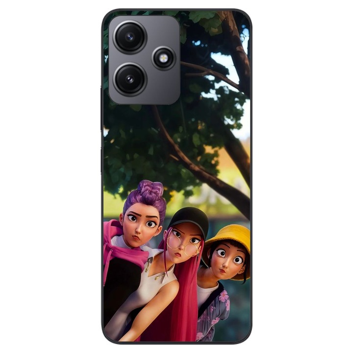 Husa compatibila cu Xiaomi Redmi 12 5G Silicon Gel Tpu Model KPop Demon Hunters Shy Girls