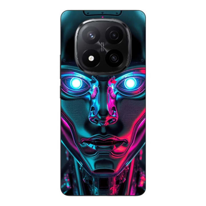 Husa compatibila cu Xiaomi Redmi Note 14 Pro Plus Silicon Gel Tpu Model Chrome Humanoid