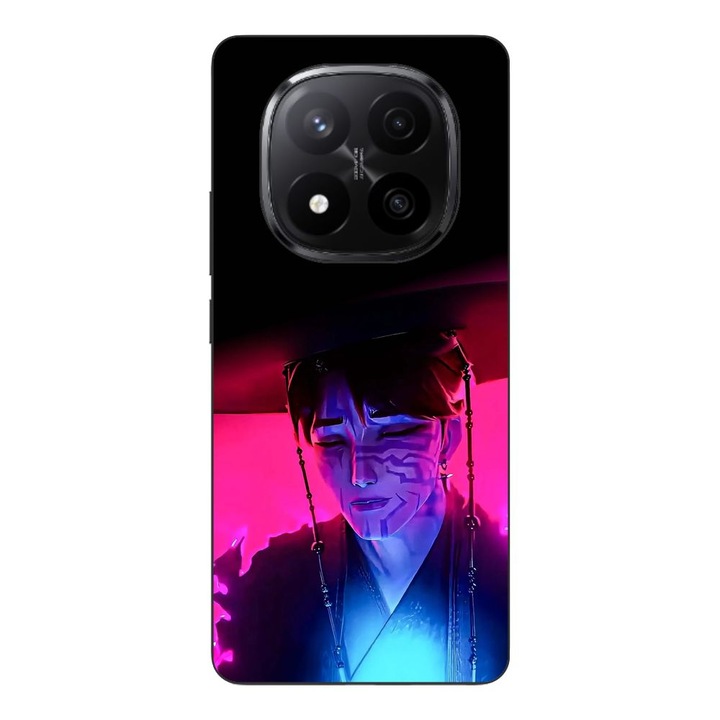 Husa compatibila cu Xiaomi Redmi Note 14 Pro Plus Silicon Gel Tpu Model KPop Demon Hunters Jinu Universe