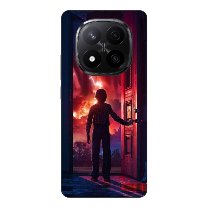 Husa compatibila cu Xiaomi Redmi Note 14 Pro Plus Silicon Gel Tpu Model Stranger Things Door to Hell