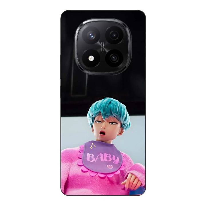 Husa compatibila cu Xiaomi Redmi Note 14 Pro Plus Silicon Gel Tpu Model KPop Demon Hunters Saja Baby