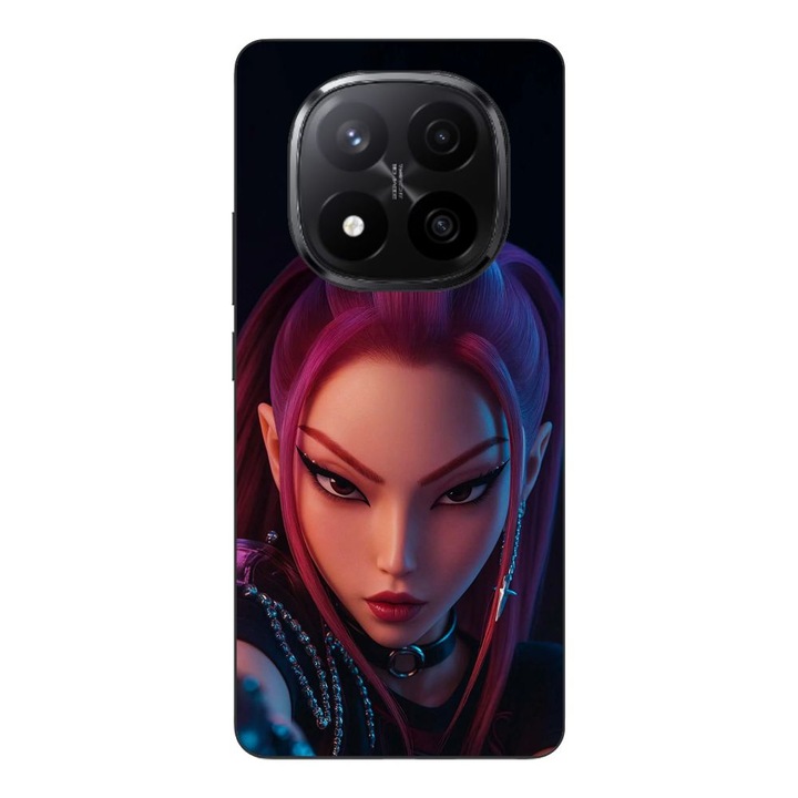 Husa compatibila cu Xiaomi Redmi Note 14 Pro Plus Silicon Gel Tpu Model KPop Demon Hunters Beautiful Mira