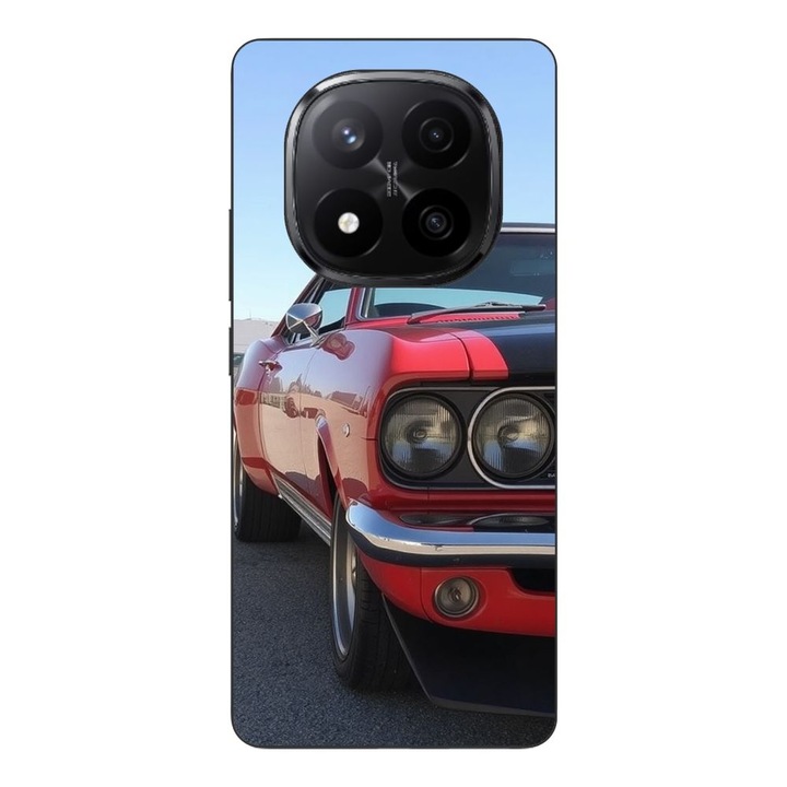 Husa compatibila cu Xiaomi Redmi Note 14 Pro Plus Silicon Gel Tpu Model Red Muscle Car