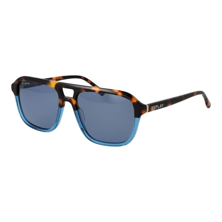 Ochelari de soare, Replay, RY650S 5602, barbati, lentile UV400, cadru negru