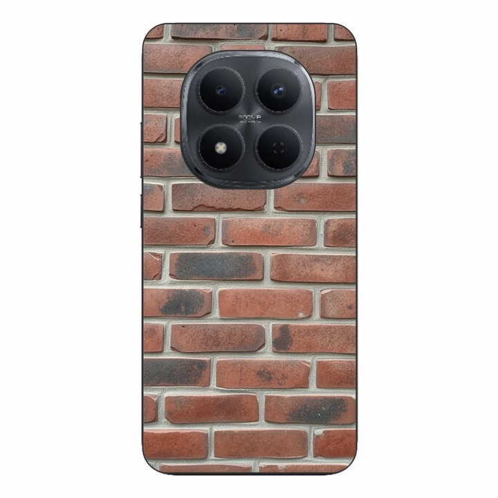 Husa compatibila cu Xiaomi Redmi Note 15 Pro Plus Silicon Gel Tpu Model Brick Wall