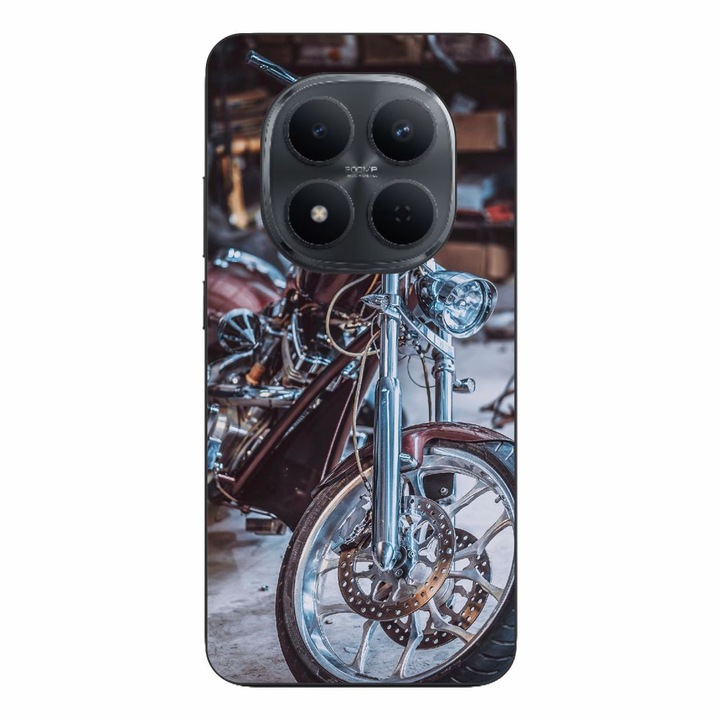 Husa compatibila cu Xiaomi Redmi Note 15 Pro Plus Silicon Gel Tpu Model Harley Garage