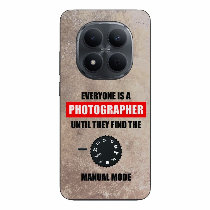 Husa compatibila cu Xiaomi Redmi Note 15 Pro Plus Silicon Gel Tpu Model Fotograf