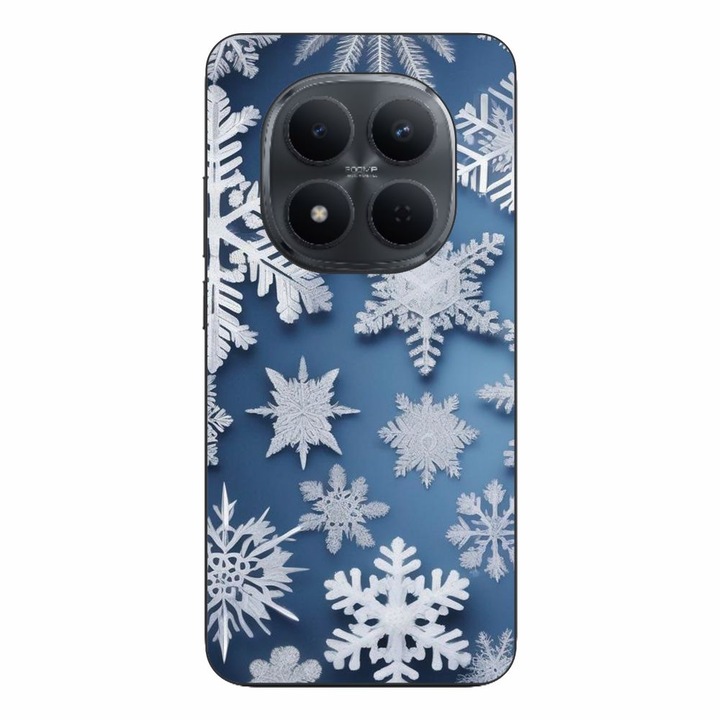 Husa compatibila cu Xiaomi Redmi Note 15 Pro Plus Silicon Gel Tpu Model Fulgi de Zapada