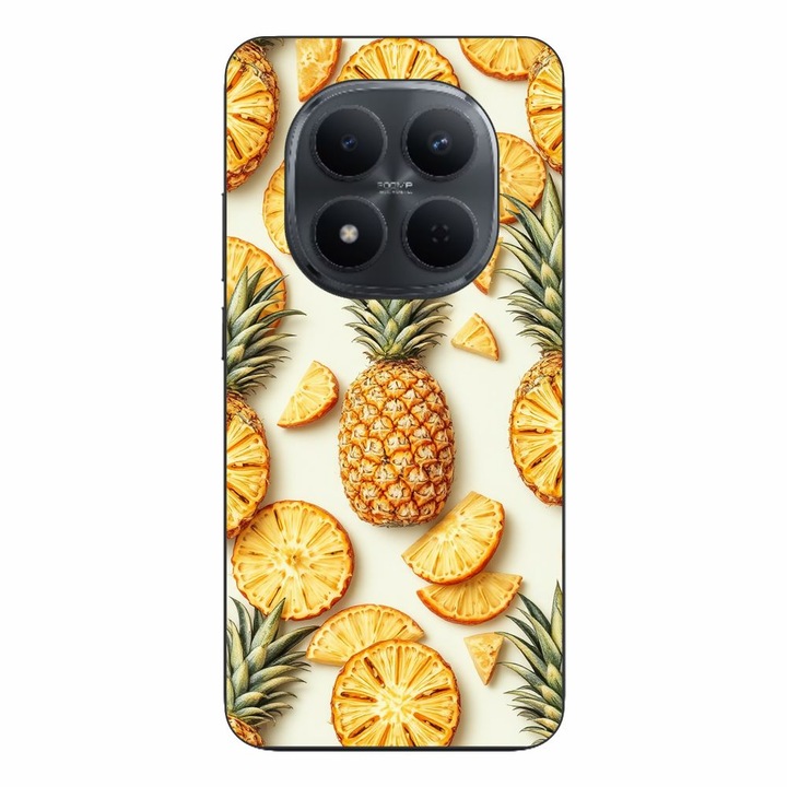 Husa compatibila cu Xiaomi Redmi Note 15 Pro Plus Silicon Gel Tpu Model Juicy Pineapple