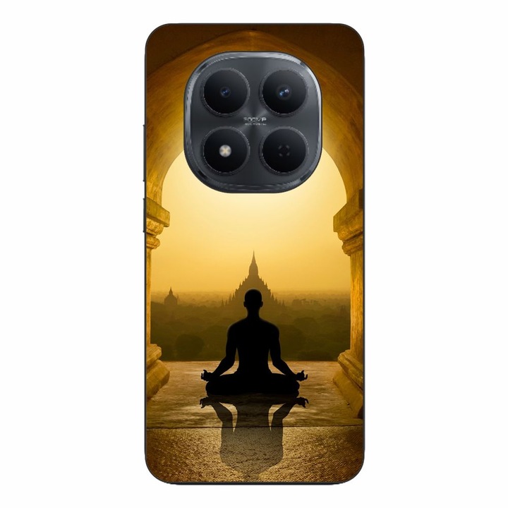 Husa compatibila cu Xiaomi Redmi Note 15 Pro Plus Silicon Gel Tpu Model Meditation