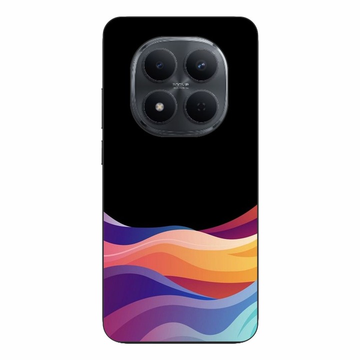 Husa compatibila cu Xiaomi Redmi Note 15 Pro Plus Silicon Gel Tpu Model Neon Waves