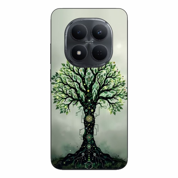 Husa compatibila cu Xiaomi Redmi Note 15 Pro Plus Silicon Gel Tpu Model Mystical Tree