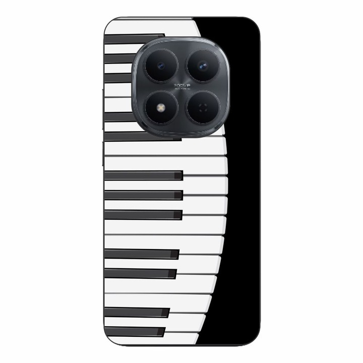 Husa compatibila cu Xiaomi Redmi Note 15 Pro Plus Silicon Gel Tpu Model Piano Keys