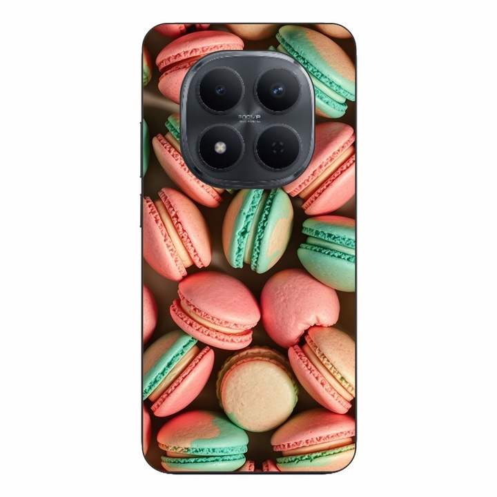 Husa compatibila cu Xiaomi Redmi Note 15 Pro 5G Silicon Gel Tpu Model Tasty Macarons