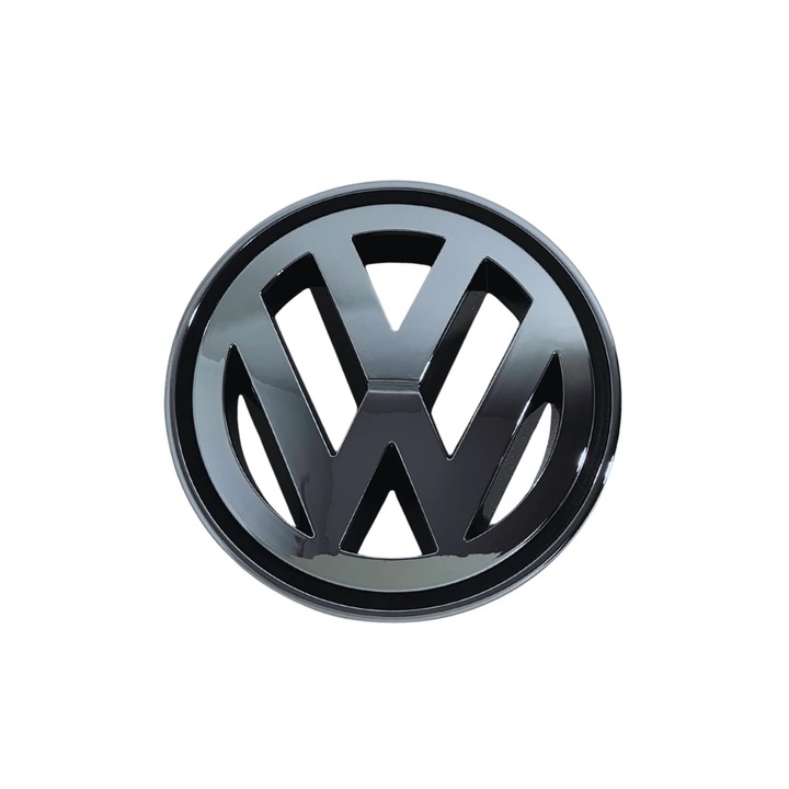 VW Passat B6 embléma, ezüst, 150mm, ABS anyag, modern